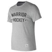 "Warrior Hockey Street Mens Short Sleeve T-Shirt in Heather Grey Size Large"