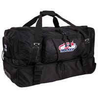 "Force Officiating . Premium Referee Hockey Rolling Bag in Black Size 30in"