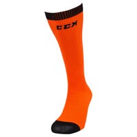 CCM Liner Hockey Socks in Orange Size Junior