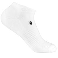 "Stringking Athletic Low Cut Socks in White Size Large"