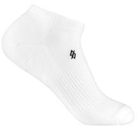 Stringking Athletic Low Cut Socks in White Size Large