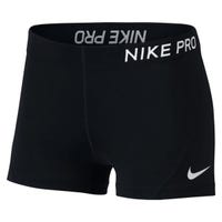 "Nike Pro Womens Shorts in Black/White Size X-Small"