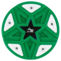 Alkali Revel Pro Roller Hockey Puck in Green