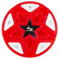 "Alkali Revel Pro Roller Hockey Puck in Red"