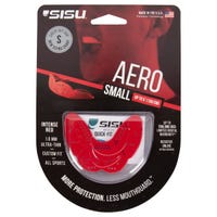 SISU Aero NextGen Mouthguard in Intense Red Size Youth