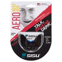 "SISU Aero NextGen Mouthguard in Charcoal Black Size Adult"