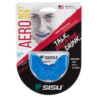 "SISU Aero NextGen Mouthguard in Electric Blue Size Adult"
