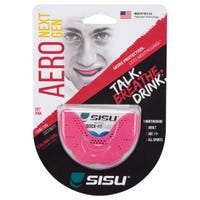 "SISU Aero NextGen Mouthguard in Hot Pink Size Adult"