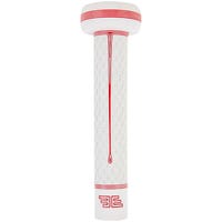 "Buttendz Sentry Goalie Stick Grip in White/Red"