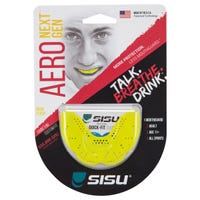 "SISU Aero NextGen Mouthguard in Neon Flash Size Adult"