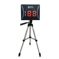 "Blue Sports Tripod Stand For Speed Radar in Silver"