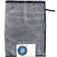 "Blue Sports Deluxe Laundry Bag in Black"