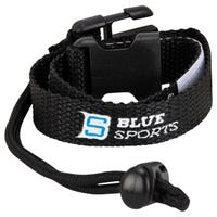 "Blue Sports Laundry Strap in Black"