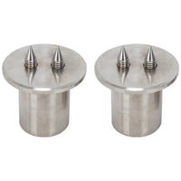 Blue Sports Adjustable Anchorpegs in Silver