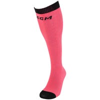 CCM Sport Bamboo Liner Hockey Socks in Pink Size Junior