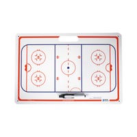 "Blue Sports Suction Cup Hockey Board in White"