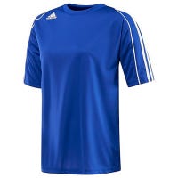 Adidas Squadra II Women's Short Sleeve Shirt in Cobalt/White Size X-Small