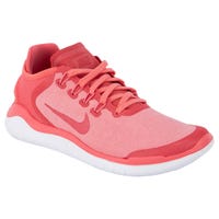 Nike Free RN 2018 Women's Running Shoes - Sea Coral/Tropical Pink/Vast Grey Size 5.0