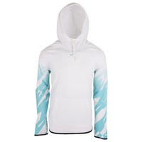 "Nike Therma Training Womens Hoodie in White/Copa Size Small"