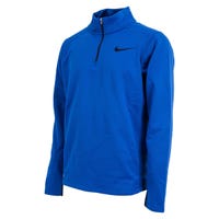 Nike KO Men's Jacket Quarter Zip Sweater in Royal/Obsidian Size Medium
