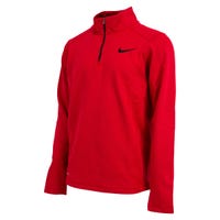Nike KO Men's Jacket Quarter Zip Sweater in Red/Black Size X-Large