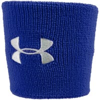 "Under Armour 3 Inch Performance Wristbands in Royal Size 3in"