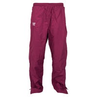 "Warrior Barrier Senior Warm-Up Pants in Maroon Size X-Small"