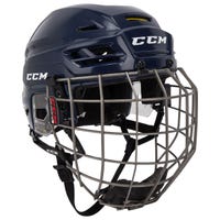 "CCM Tacks 310 Hockey Helmet Combo in Navy"