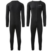 Sherwood Junior One Piece Base Layer w/ Zipper in Black Size X-Large