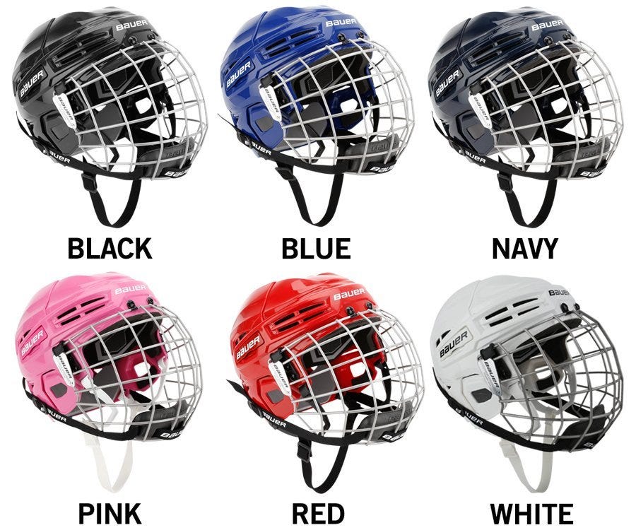 Bauer Youth Hockey Helmet Size Chart