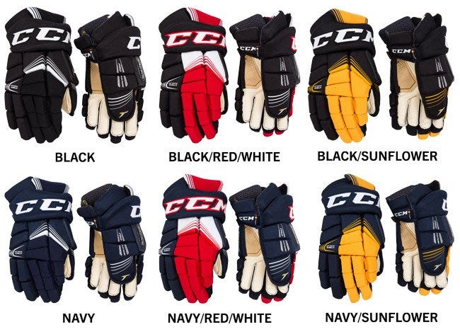 Ccm Youth Hockey Gloves Size Chart