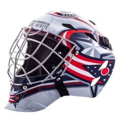 Columbus Blue Jackets Franklin GFM 1500 Goalie Face Mask