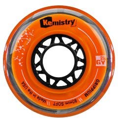 Kemistry Grippium Soft Roller Hockey Wheels - Orange