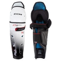CCM Jetspeed FT8 Pro Senior Hockey Shin Guards