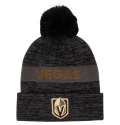 Vegas Golden Knights Fanatics Authentic Pro Rink Cuff Beanie w/ Pom