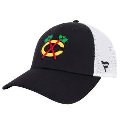 Chicago Blackhawks Fanatics Authentic Pro Rink Mesh Snapback Hat