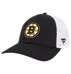 Boston Bruins Fanatics Authentic Pro Rink Mesh Snapback Hat