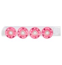 Labeda Whip Soft Roller Hockey Wheel - Pink - 4 Pack
