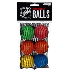 NHL&reg; Mini Hockey Foam Balls - 6 Pack