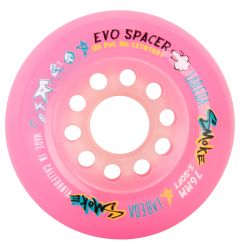 Labeda Smoke X-Soft Roller Hockey Wheel - Pink
