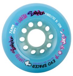 Labeda Smoke Soft Roller Hockey Wheel - Blue