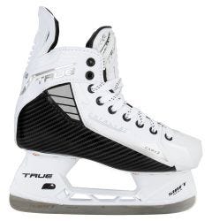 True Catalyst 5X4 Intermediate Ice Hockey Skates - White Out