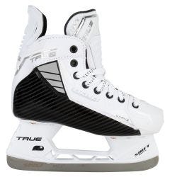 True Catalyst 5X4 Senior Ice Hockey Skates - White Out