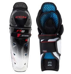 CCM Jetspeed FT8 Junior Hockey Shin Guards