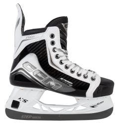 CCM Jetspeed FT8 Pro Intermediate Ice Hockey Skates - White