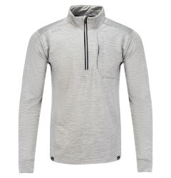 Bauer Textured Fleece Senior Half Zip Pullover Sweatshirt