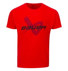 Bauer Lockup Adult  Short Sleeve Tee Shirt