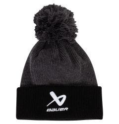 Bauer 2 Tone Knit Youth Beanie with POM