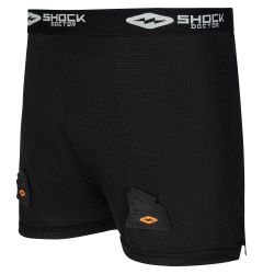 Shock Doctor Adult Loose Hockey Short w/Bioflex Cup