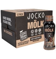 Jocko MÖLK Protein Shake - Sweet Cream Coffee (12 pk)
